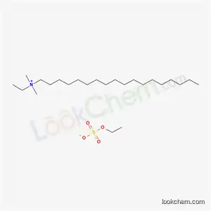 Molecular Structure of 110-07-6 (ethyldimethyl(octadecyl)ammonium ethyl sulphate)