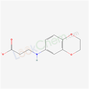 3-(2,3-DIHYDRO-BENZO[1,4]DIOXIN-6-YLAMINO)-PROPANOIC ACID