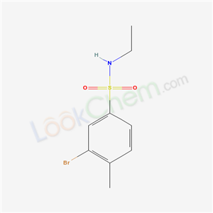 N-ETHYL 3-BROMO-4-METHYLBENZENESULFONAMIDE