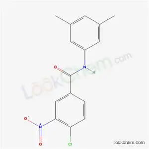 Molecular Structure of 5357-01-7 (4-chloro-N-(3,5-dimethylphenyl)-3-nitrobenzamide)