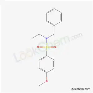 Molecular Structure of 5357-20-0 (N-benzyl-N-ethyl-4-methoxybenzenesulfonamide)