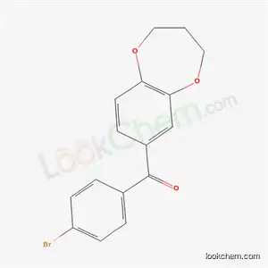 (4-bromophenyl)(3,4-dihydro-2H-1,5-benzodioxepin-7-yl)methanone