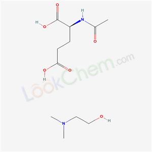 (2S)-2-acetamidopentanedioic acid; 2-(dimethylamino)ethanol