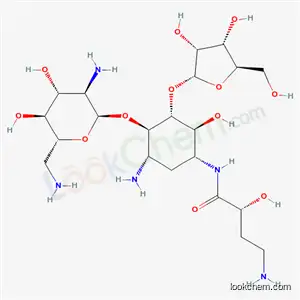 Molecular Structure of 12772-35-9 (Butirosin)
