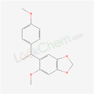 1,3-Benzodioxole, 5-methoxy-6-[1-(4-methoxyphenyl)ethyl]- cas  71712-16-8