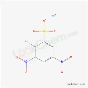 Molecular Structure of 4515-30-4 (sodium 2-chloro-3,5-dinitrobenzenesulphonate)