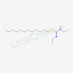 Pseudourea, 2-dodecyl-1,3-diethyl-2-thio-, monohydriodide cas  5394-72-9
