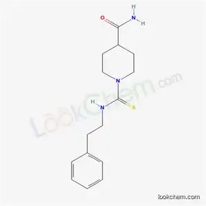 1-[(2-Phenylethyl)carbamothioyl]piperidine-4-carboxamide