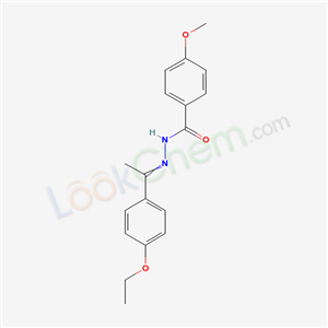 N-[1-(4-ethoxyphenyl)ethylideneamino]-4-methoxy-benzamide