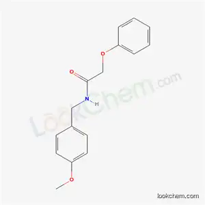 N-[(4-methoxyphenyl)methyl]-2-phenoxyacetamide