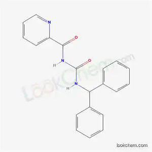 Molecular Structure of 171258-70-1 (N-[(diphenylmethyl)carbamoyl]pyridine-2-carboxamide)