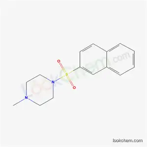 Molecular Structure of 5563-92-8 (1-methyl-4-naphthalen-2-ylsulfonyl-piperazine)