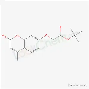 Molecular Structure of 6160-57-2 (tert-butyl [(4-methyl-2-oxo-2H-chromen-7-yl)oxy]acetate)