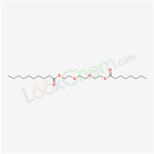 Decanoic acid,2-[2-[2-[(1-oxooctyl)oxy]ethoxy]- ethoxy]ethyl ester