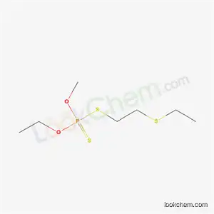 Molecular Structure of 7421-50-3 (Dithiophosphoric acid O-ethyl O-methyl S-(2-ethylthioethyl) ester)