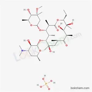 Molecular Structure of 4501-00-2 (Erythromycin phosphate)