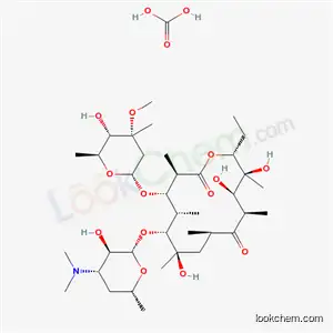 Molecular Structure of 54579-17-8 (Erythromycin Carbonate)