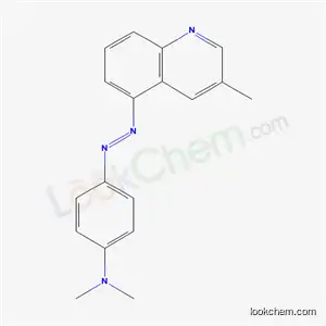 Molecular Structure of 17400-69-0 (3-Methyl-5-(4-dimethylaminophenylazo)quinoline)