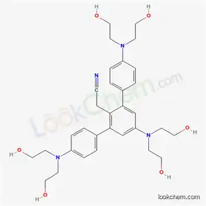 2-[4-(bis(2-hydroxyethyl)amino)-2,6-bis[4-(bis(2-hydroxyethyl)amino)phenyl]phenyl]acetonitrile