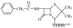 Molecular Structure of 1406-05-9 (Penicillin)