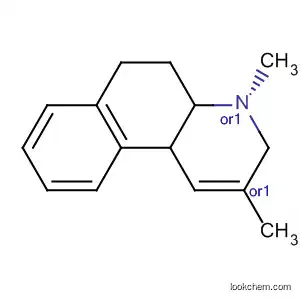 Molecular Structure of 109785-94-6 (Benzo[f]quinoline, 3,4,4a,5,6,10b-hexahydro-2,4-dimethyl-, cis-)