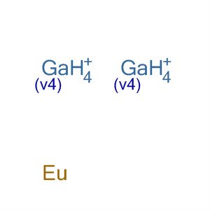 Molecular Structure of 12020-52-9 (Europium, compd. with gallium (1:2))