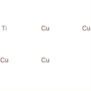 Molecular Structure of 12054-30-7 (Copper, compd. with titanium (4:1))