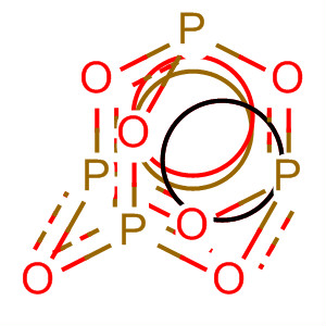 Molecular Structure of 12640-86-7 (Phosphorus oxide)