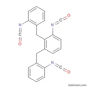 Molecular Structure of 12758-77-9 (Benzene, isocyanatobis[(isocyanatophenyl)methyl]-)