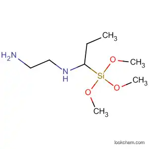Molecular Structure of 13170-53-1 (1,2-Ethanediamine, N-[1-(trimethoxysilyl)propyl]-)