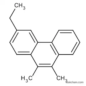 Molecular Structure of 1576-64-3 (Phenanthrene, 3-ethyl-9,10-dimethyl-)