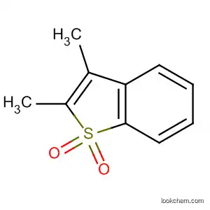 Molecular Structure of 16958-01-3 (Benzo[b]thiophene, 2,3-dimethyl-, 1,1-dioxide)