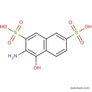 Molecular Structure of 17419-31-7 (2,7-Naphthalenedisulfonic acid, 3-amino-4-hydroxy-)