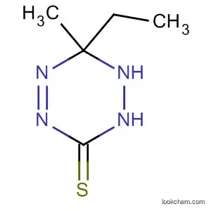Molecular Structure of 18801-61-1 (1,2,4,5-Tetrazine-3(2H)-thione, 6-ethyltetrahydro-6-methyl-)