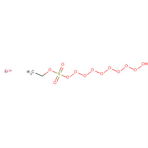 Molecular Structure of 19034-22-1 (Sulfuric acid, monoethyl ester, erbium(3+) salt, nonahydrate)