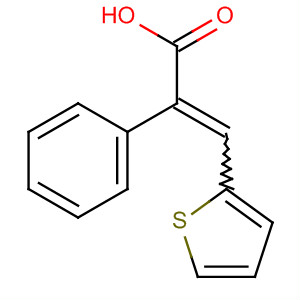 Molecular Structure of 19823-49-5 (Benzeneacetic acid, a-(2-thienylmethylene)-)