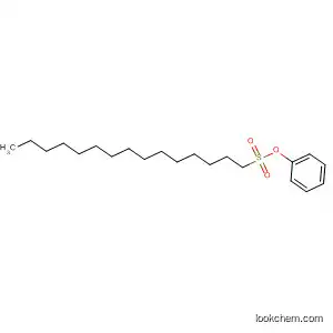 Molecular Structure of 20755-22-0 (1-Pentadecanesulfonic acid phenyl ester)