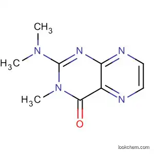 Molecular Structure of 23170-74-3 (4(3H)-Pteridinone, 2-(dimethylamino)-3-methyl-)