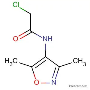 Molecular Structure of 23891-86-3 (Acetamide, 2-chloro-N-(3,5-dimethyl-4-isoxazolyl)-)