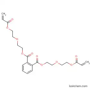 Molecular Structure of 29274-06-4 (1,2-Benzenedicarboxylic acid,
bis[2-[2-[(1-oxo-2-propenyl)oxy]ethoxy]ethyl] ester)