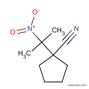 Molecular Structure of 29770-61-4 (Cyclopentanecarbonitrile, 1-(1-methyl-1-nitroethyl)-)