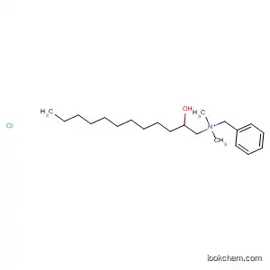 Molecular Structure of 34637-35-9 (Benzenemethanaminium, N-(2-hydroxydodecyl)-N,N-dimethyl-, chloride)