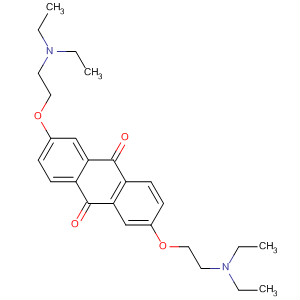 2-[6-[2-(diethylazaniumyl)ethoxy]-9,10-dioxoanthracen-2-yl]oxyethyl-diethylazanium dichloride