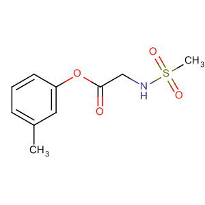 Glycine, N-(methylsulfonyl)-, 3-methylphenyl ester