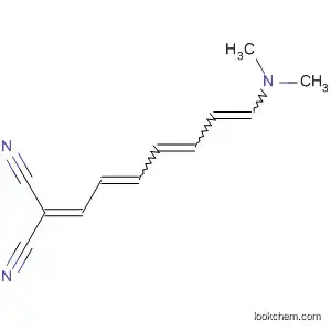 Molecular Structure of 40252-61-7 (Propanedinitrile, [7-(dimethylamino)-2,4,6-heptatrienylidene]-)