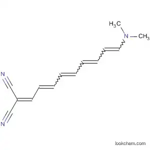Molecular Structure of 40252-62-8 (Propanedinitrile, [9-(dimethylamino)-2,4,6,8-nonatetraenylidene]-)
