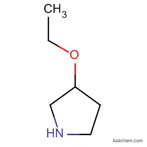 Molecular Structure of 45592-49-2 (3-ETHOXYPYRROLIDINE)