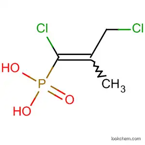 Molecular Structure of 4708-01-4 (Phosphonic dichloride, (2-methyl-1-propenyl)-)