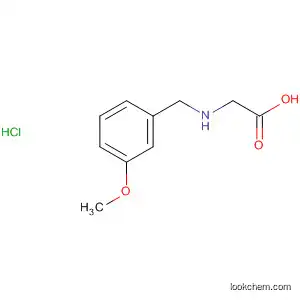 Molecular Structure of 5071-93-2 (Glycine, N-[(3-methoxyphenyl)methyl]-, hydrochloride)