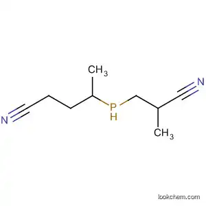 Molecular Structure of 51805-07-3 (Propanenitrile, 3-[(2-cyanoethyl)ethylphosphinyl]-2-methyl-)